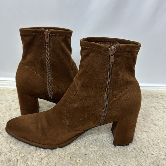 Nine West Ankle Boots Size 8.5‎ Brown Women’s - Picture 7 of 10